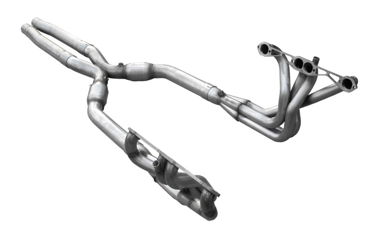 American Racing Headers C4-84134300LSTWC | Corvette C4 LT1 / LT4 / L98 Long System With Cats: 1-3/4 x 1-7/8in x 3in Step Header, 3in x 3in X-Pipe With Cats, 3in Connection Pipes; 1984-1991