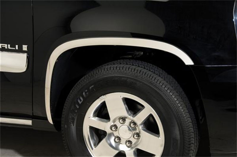 Putco 97176 | 07-13 Chevy Avalanche - Full Stainless Steel Fender Trim; 2007-2013