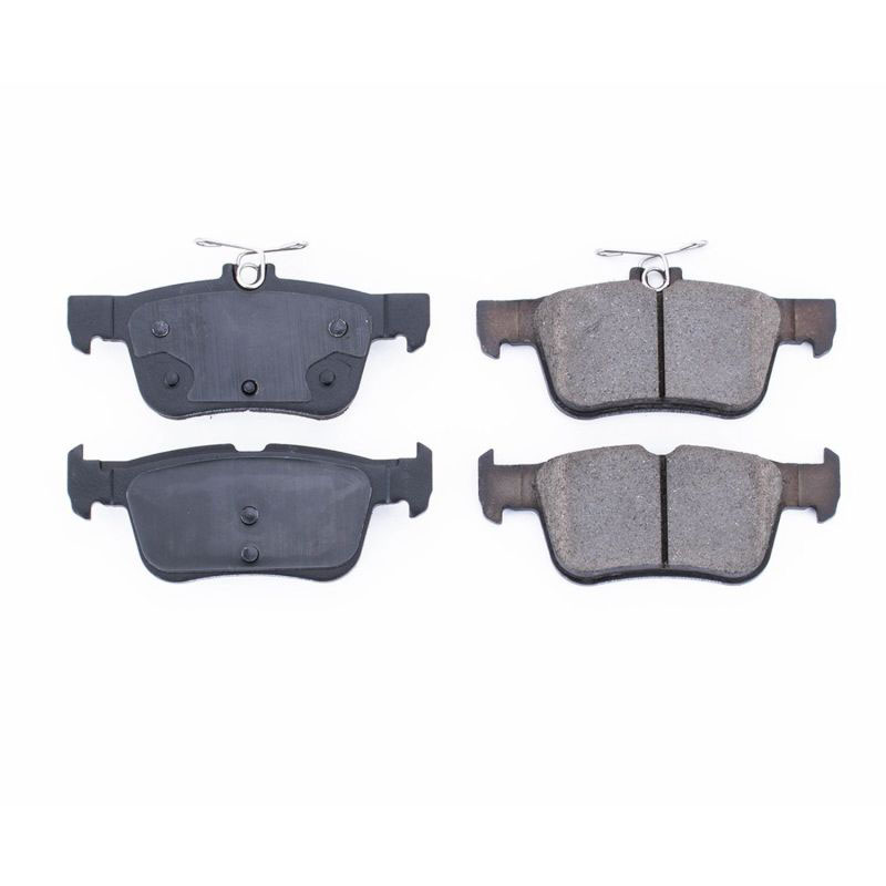 PowerStop 161665 | Power Stop 17-18 Ford Edge Rear Z16 Evolution Ceramic Brake Pads; 2017-2018