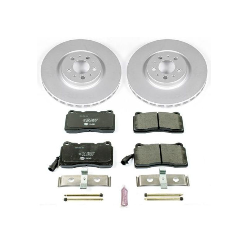 PowerStop esk4548 | Power Stop 04-07 Volvo S60 Front Euro-Stop Brake Kit; 2004-2007