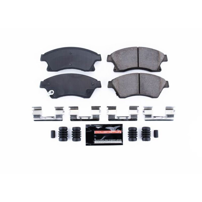 PowerStop z23-1522 | Power Stop 11-15 Chevrolet Cruze Front Z23 Evolution Sport Brake Pads w/Hardware; 2011-2015