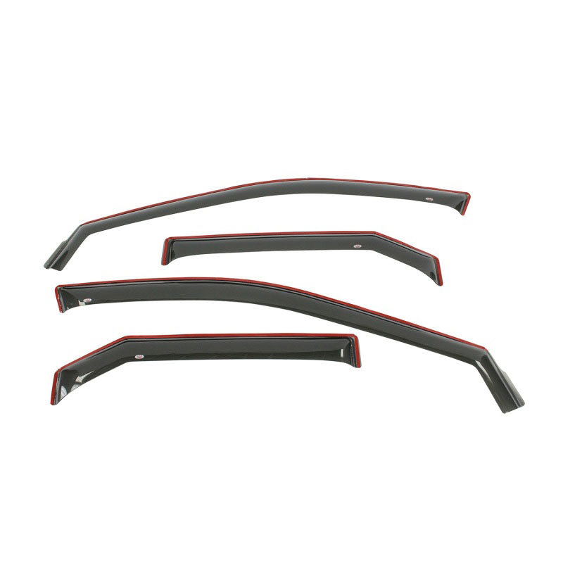 Westin 72-88431 | 2015-2017 Toyota Camry Wade In-Channel Wind Deflector 4pc - Smoke; 2015-2017