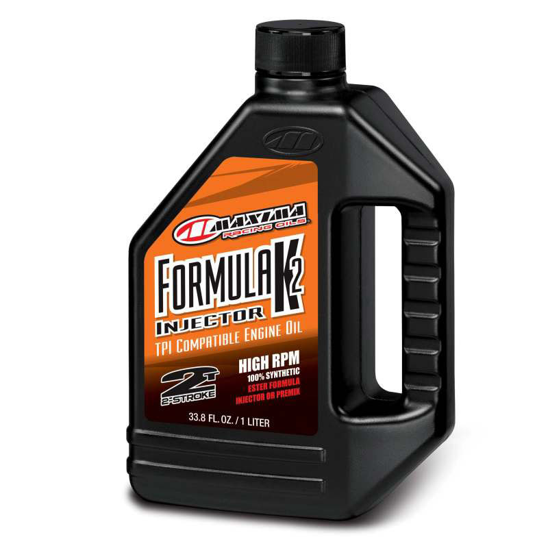 Maxima Racing Oils 20-22901 - MAXIMA RACING OILS Formula K2 Injector 2-St  roke Oil Case 12x1 Liter