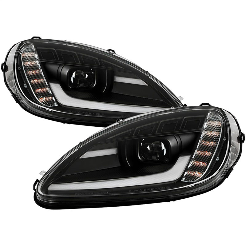 SPYDER 5087959 | Spyder Apex Series 05-13 Chevrolet C6 Corvette Hi Powered LED Module Headlights; 2005-2013