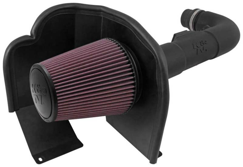 K&N Engineering 573085 | K&N 2014 CHEVROLET/GMC Silverado & Sierra V6 4.3L Performance Air Intake System; 2014-2014