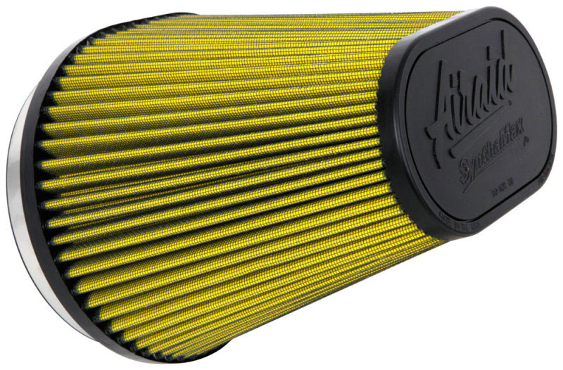 Airaid 725-243 | Universal Air Filter - Cone 6in F x 9x7-1/4in B x 6-3/8x3-7/8in T x 8in H - Synthamax