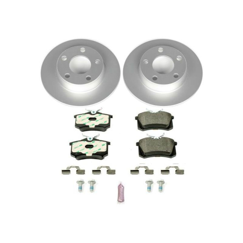 PowerStop esk941 | Power Stop 98-04 Audi A6 Quattro Rear Euro-Stop Brake Kit; 1998-2004