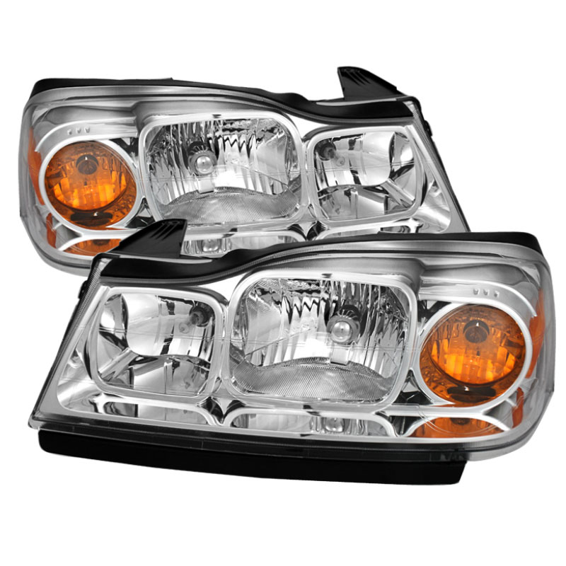 SPYDER 9024047 | Xtune Saturn Vue 06-07 Crystal Headlights Chrome HD-JH-SVUE06-AM-C; 2006-2007