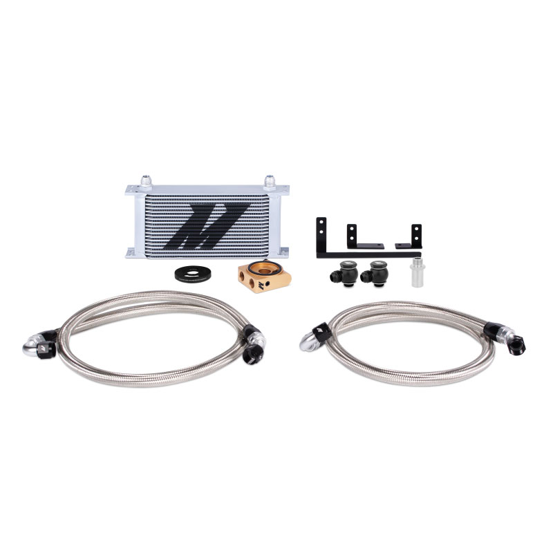 Mishimoto mmoc-mia-16t | 2016+ Mazda Miata Thermostatic Oil Cooler Kit - Silver; 2016-2020