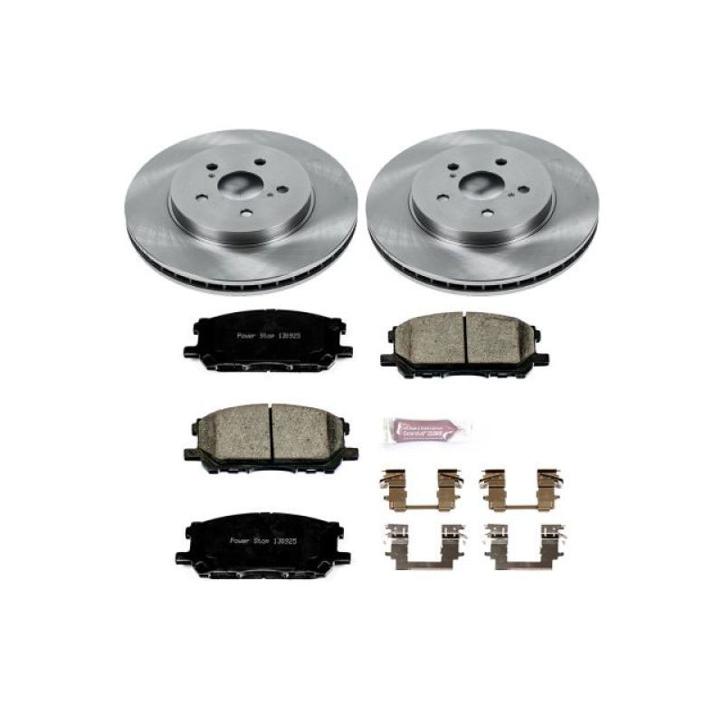 PowerStop koe196 | Power Stop 04-06 Lexus RX330 Front Autospecialty Brake Kit; 2004-2006