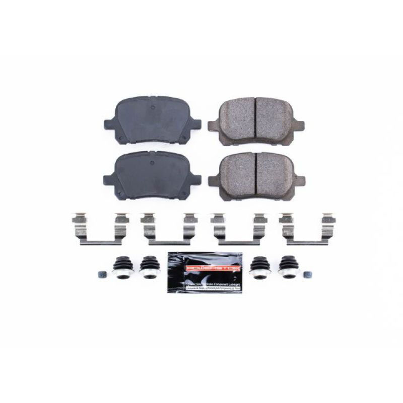 PowerStop z23-707 | Power Stop 97-01 Lexus ES300 Front Z23 Evolution Sport Brake Pads w/Hardware; 1997-2001