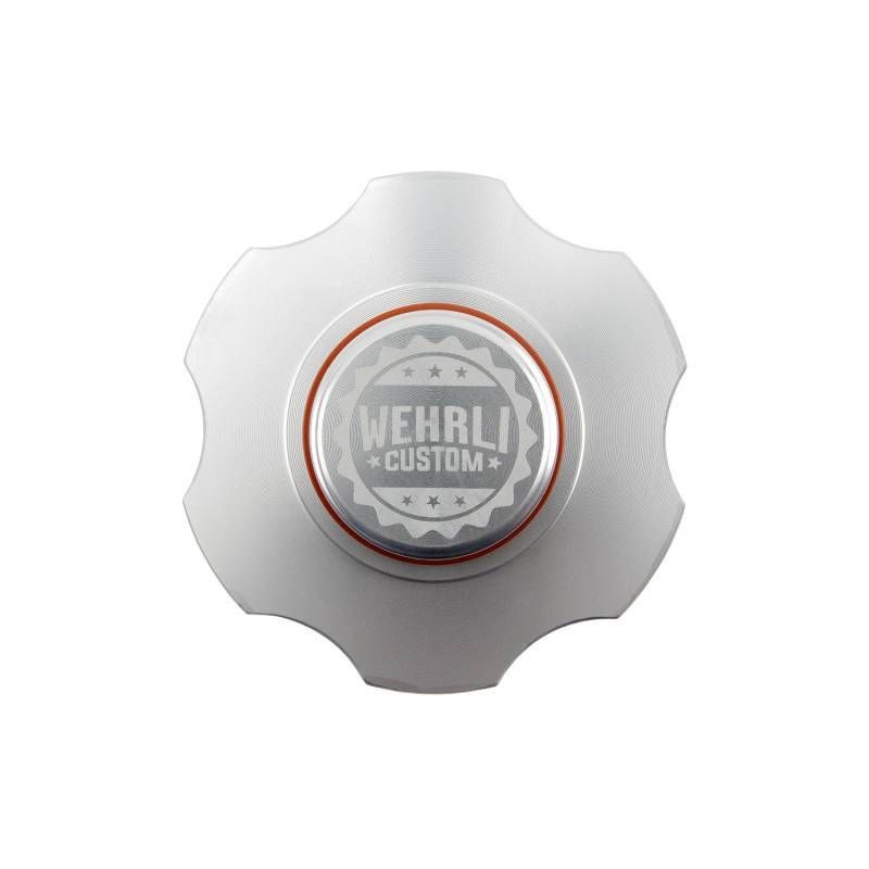 Wehrli wcf100394 | 98.5-23 Cummins Billet Aluminum Clear Anodized Oil Fill Cap; 1998-2023