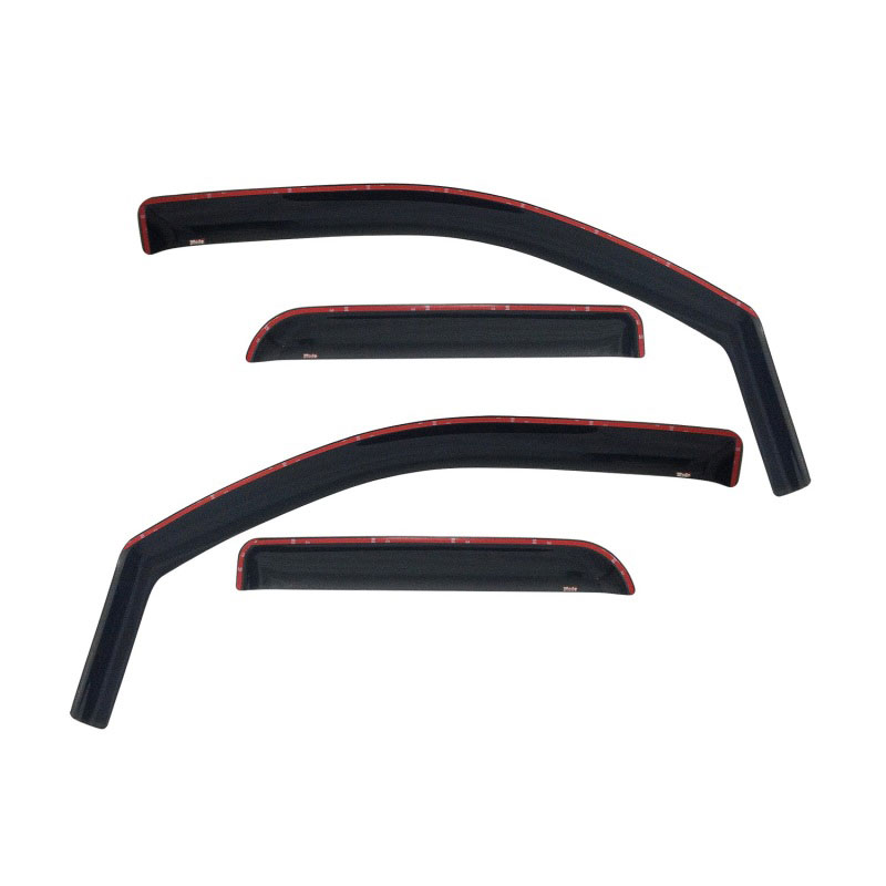 Westin 72-35487 | 2007-2011 Dodge Nitro Wade In-Channel Wind Deflector 4pc - Smoke; 2007-2011