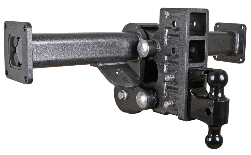 Gen-Y Hitch gh-6024 | Gen-Y 27in Traveller Torsion-Flex 2.5in Shank 9in Drop 3.5K TW 21K Hitch Chassis Frame Mount