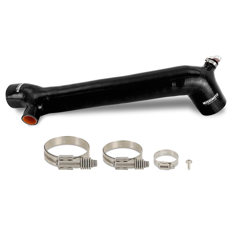 Mishimoto mmicprzr16bk | 2016+ Polaris RZR XP Turbo Silicone Charge Tube - Black; 2016-2023