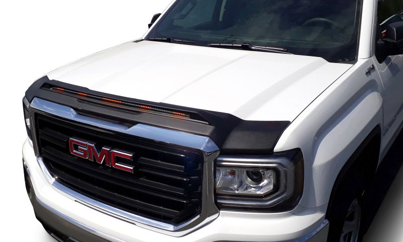 AVS 953075 | 14-18 GMC Sierra 1500 / 2019 GMC Sierra 1500 Limited Low Profile Aeroskin Lightshield Pro - Blk; 2019-2019