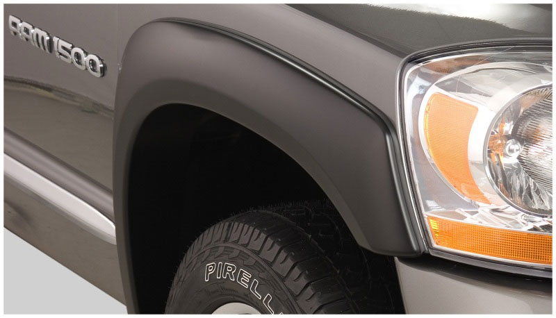 Bushwacker 50023-02 | 06-08 Dodge Ram 1500 OE Style Flares 2pc - Black; 2006-2008