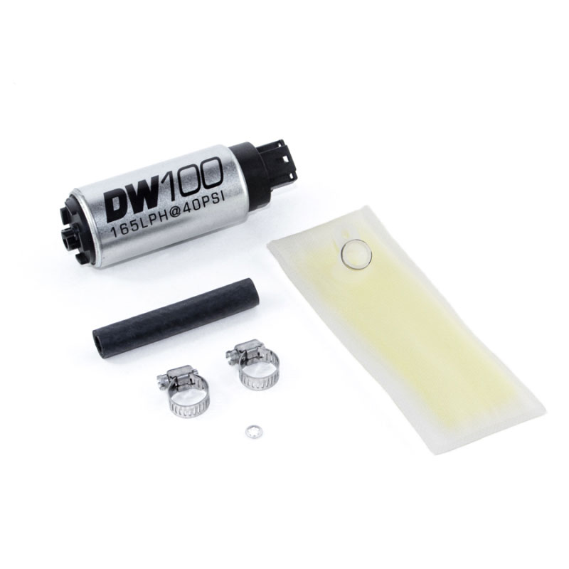 DeatschWerks 9-101-0846 | 165 LPH In-Tank Fuel Pump w/ 94-01 Integra/ 92-00 Civic Install Kit; 1992-2010