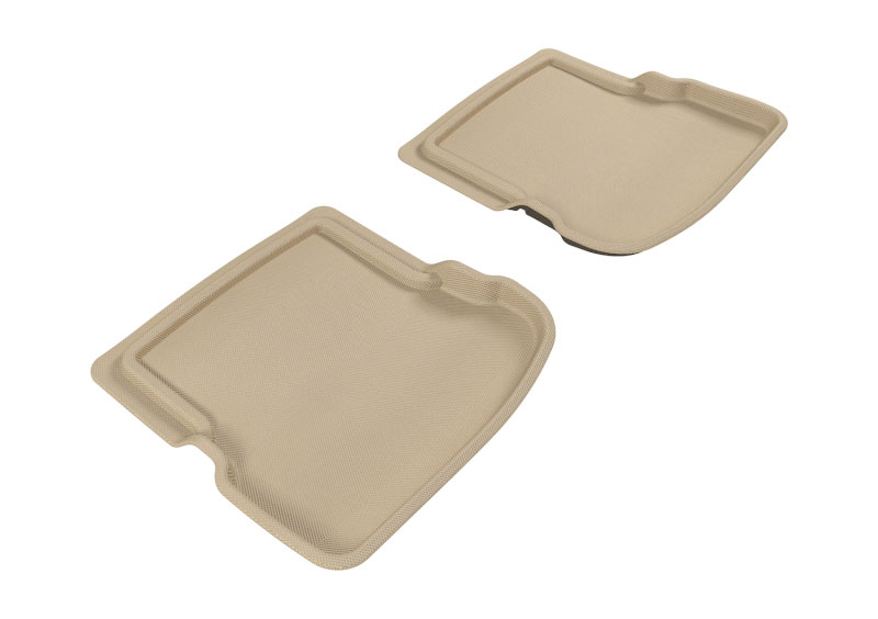 3D Maxpider l1vw00521502 | 3D MAXpider 1998-2010 Volkswagen BeeTLe Kagu 2nd Row Floormats - Tan; 1998-2010