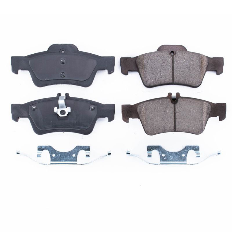 PowerStop 17986 | Power Stop 03-06 Mercedes-Benz CL500 Rear Z17 Evolution Ceramic Brake Pads w/Hardware; 2003-2006