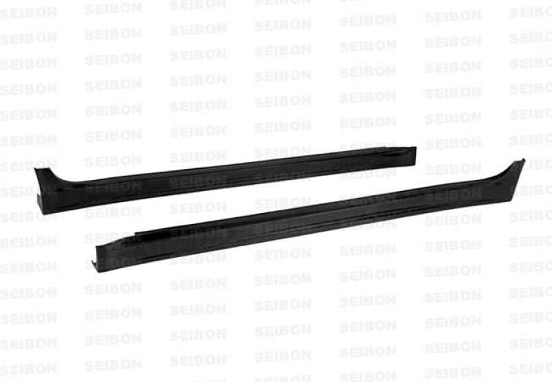 Seibon SS0809MITEVOX-VR | Carbon Fiber Vr Style Side Skirts (Pair) Mitsubishi Lancer Evo X; 2008-2012