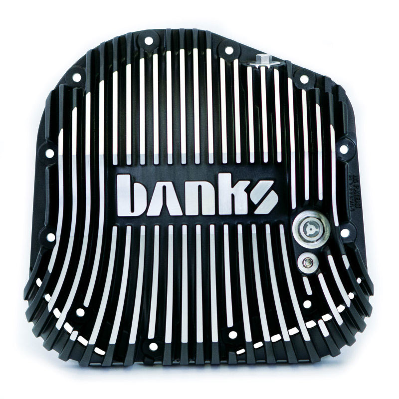 Banks Power 19252 | Banks 85-19 Ford F250/ F350 10.25in 12 Bolt Black Milled Differential Cover Kit; 1985-2019