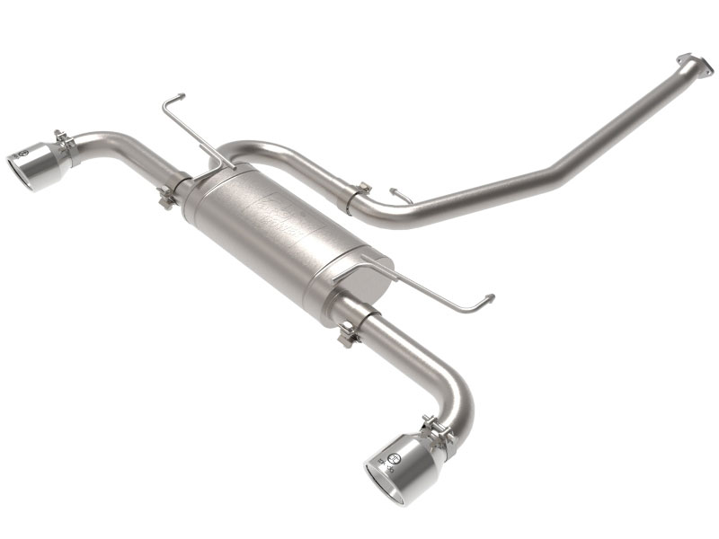 aFe 49-36053-p | Power 19-21 Toyota RAV4 L4-2.5L Takeda 304 SS Cat-Back Exhaust w/ Polished Tip; 2019-2021