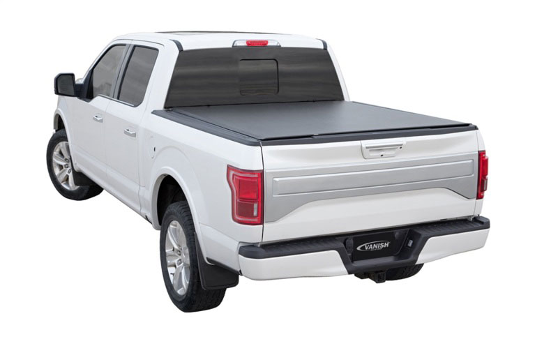 Access 93229 | Vanish 17-19 NIssan Titan 5-1/2ft Bed (Clamps On w/ or w/o Utili-Track) Roll-Up Cover; 2017-2019