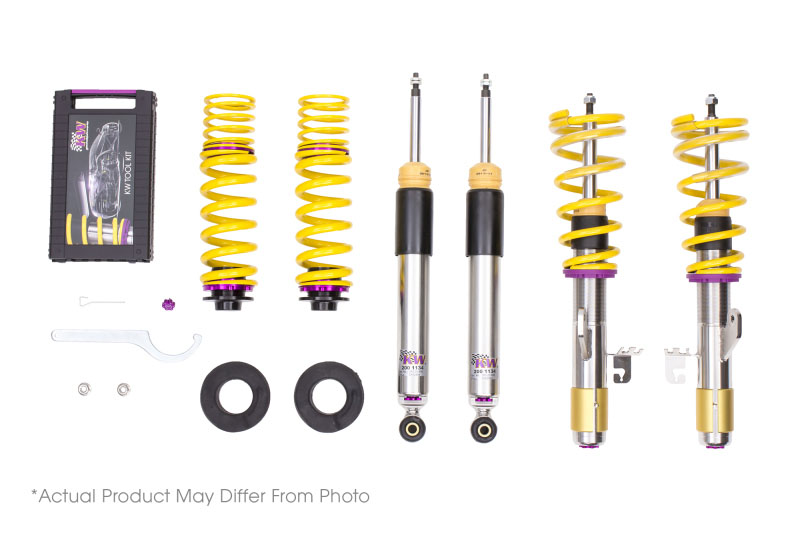 KW 352100dm | Coilover Kit V3 2022+ Audi S3 (GY) Sedan w/ Electronic Dampers; 2022-2023