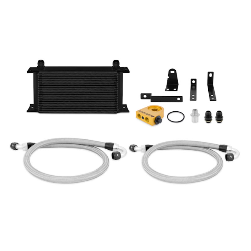 Mishimoto mmoc-s2k-00tbk | 00-09 Honda S2000 Thermostatic Oil Cooler Kit - Black; 2000-2009