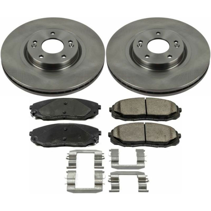 PowerStop koe7218 | Power Stop 15-19 Kia Sedona Front Autospecialty Brake Kit; 2015-2019