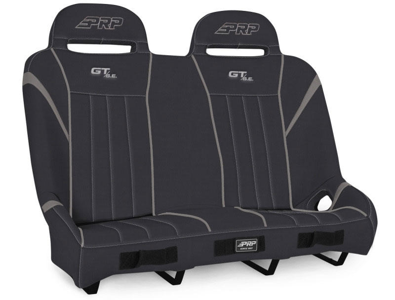 PRP Seats a60-203 | PRP Polaris RZR GT/S.E. Suspension Bench- Black / Gray; 2014-2022