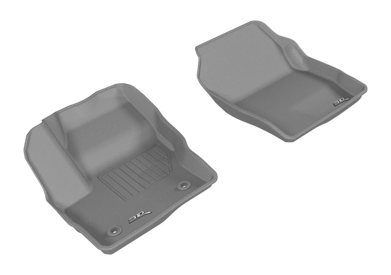 3D Maxpider l1fr10611501 | 3D MAXpider 2015-2019 Ford Escape Kagu 1st Row Floormat - Gray; 2015-2019