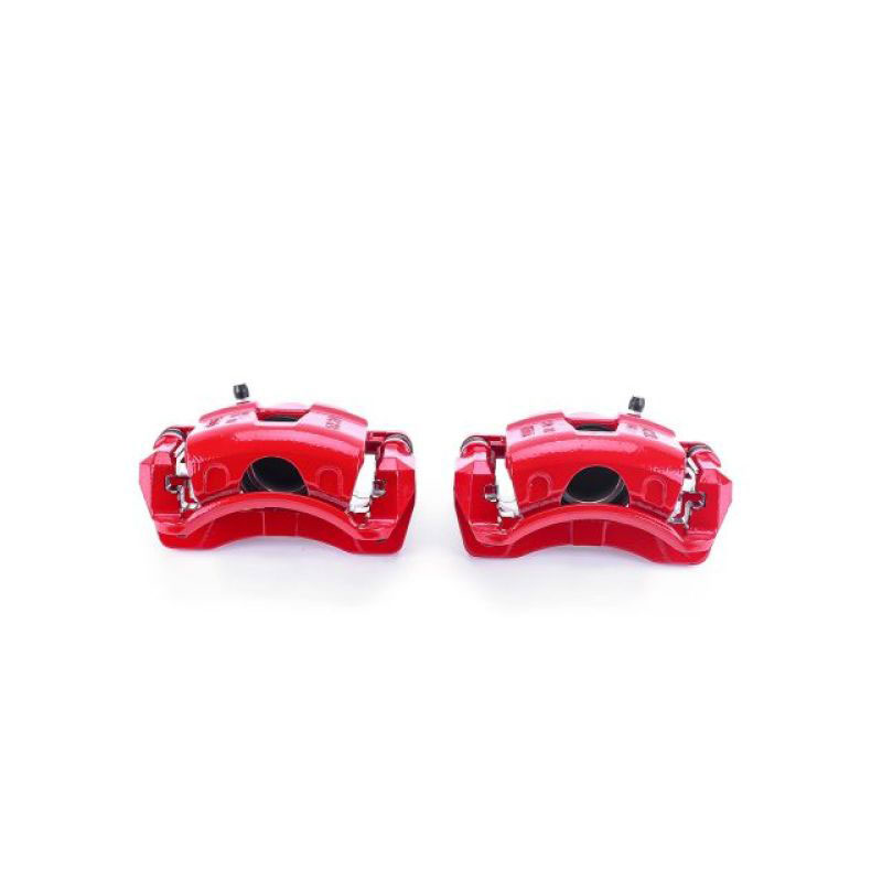 PowerStop s2810 | Power Stop 04-11 Chevrolet Aveo Front Red Calipers w/Brackets - Pair; 2004-2011