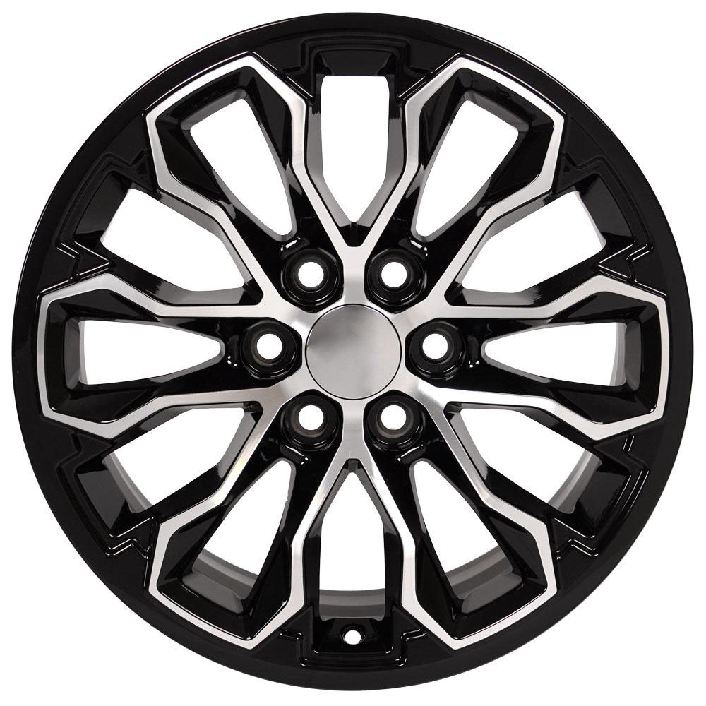 oe-wheels-17-replica-wheel-cv54-fits-chevy-colorado-zr2-black-machined