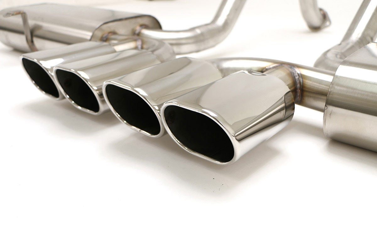 B&B Billy Boat Exhaust B&B Route 66 Exhaust System With Quad Oval Tips ...