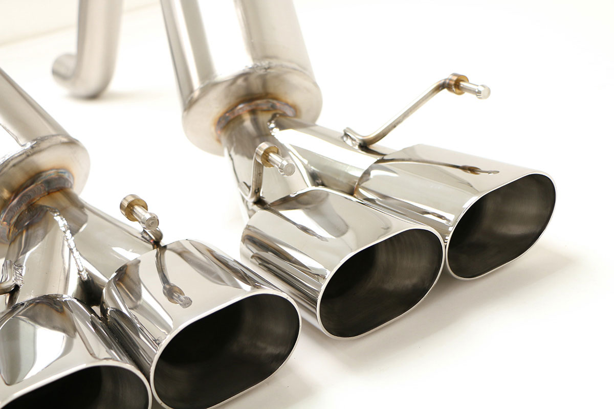 B&B Billy Boat Exhaust FCOR-0460 - B&B Corvette C6 Z06 ZR1 Bullet ...