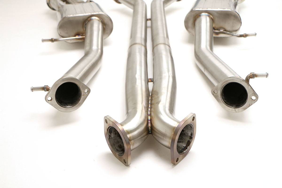 B&B Billy Boat Exhaust FDOM-0330 - B&B Billy Boat Cadillac CTS-V Sedan ...