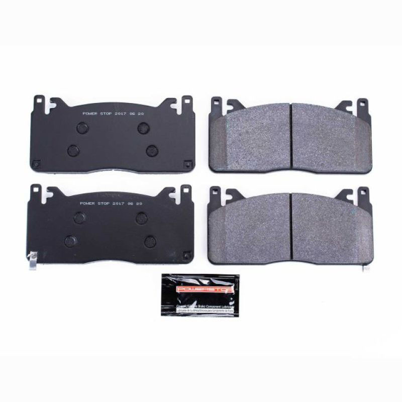 PowerStop pst-1853 | Power Stop 16-19 Ford Mustang Front Track Day Brake Pads; 2016-2019