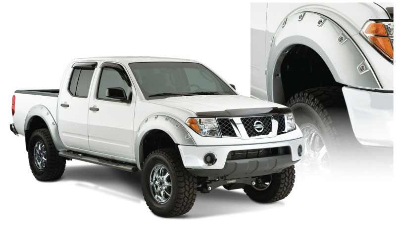 Bushwacker 71906-02 | 06-14 Nissan Frontier Styleside Boss Pocket Style Flares 4pc 58.6in Bed - Black; 2006-2014