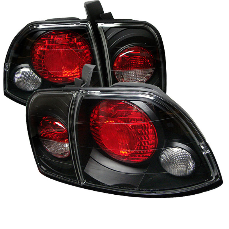 SPYDER 5004215 | Spyder Honda Accord Altezza Tail Lights - Black - (ALT-YD-HA96-BK); 1996-1997