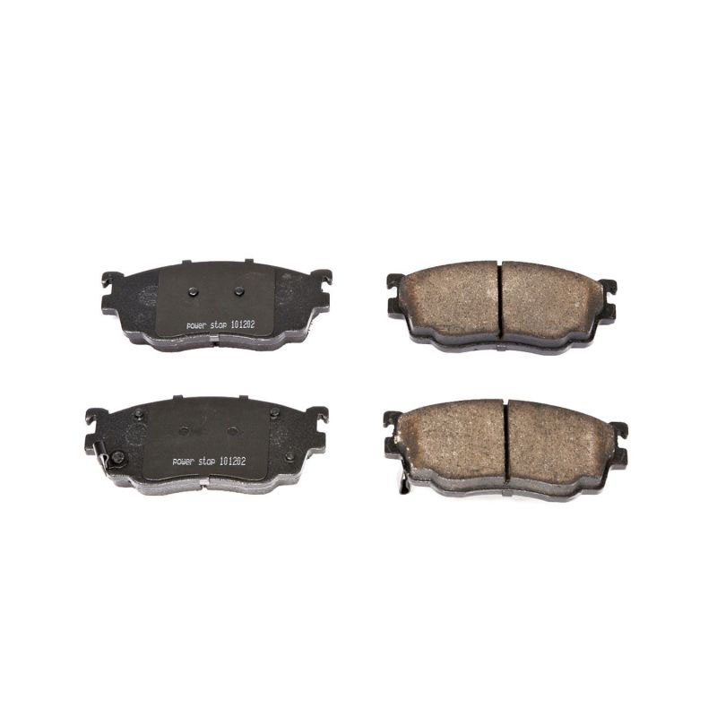 PowerStop 16755 | Power Stop 98-02 Mazda 626 Front Z16 Evolution Ceramic Brake Pads; 1998-2002