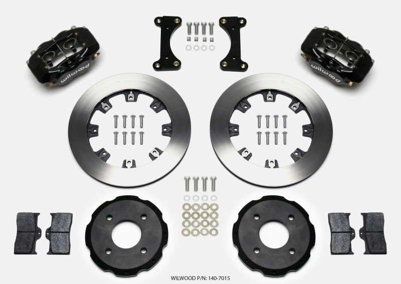 Wilwood 140-7015 | Forged Dynalite Front Hat Kit 12.19in 2002 Mitsubishi Lancer; 2002-2002