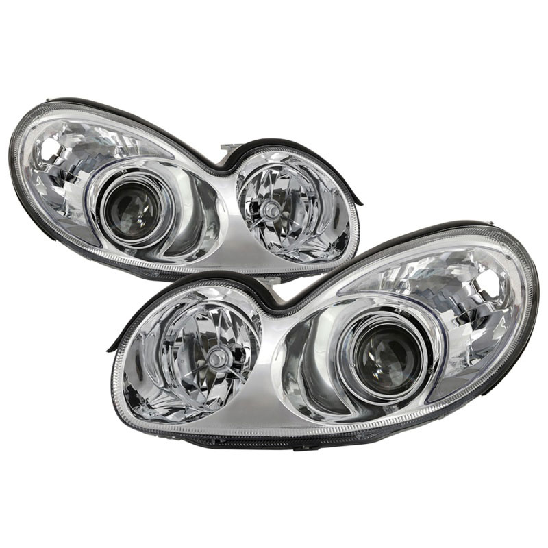 SPYDER 9042744 | xTune 02-05 Hyundai Sonata OEM Style Headlights - Chrome (HD-JH-HYSON02-C); 2002-2005