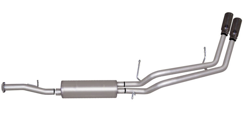 Gibson 5574 | 07-12 Chevrolet Avalanche LS 5.3L 2.25in Cat-Back Dual Sport Exhaust - Aluminized; 2007-2012