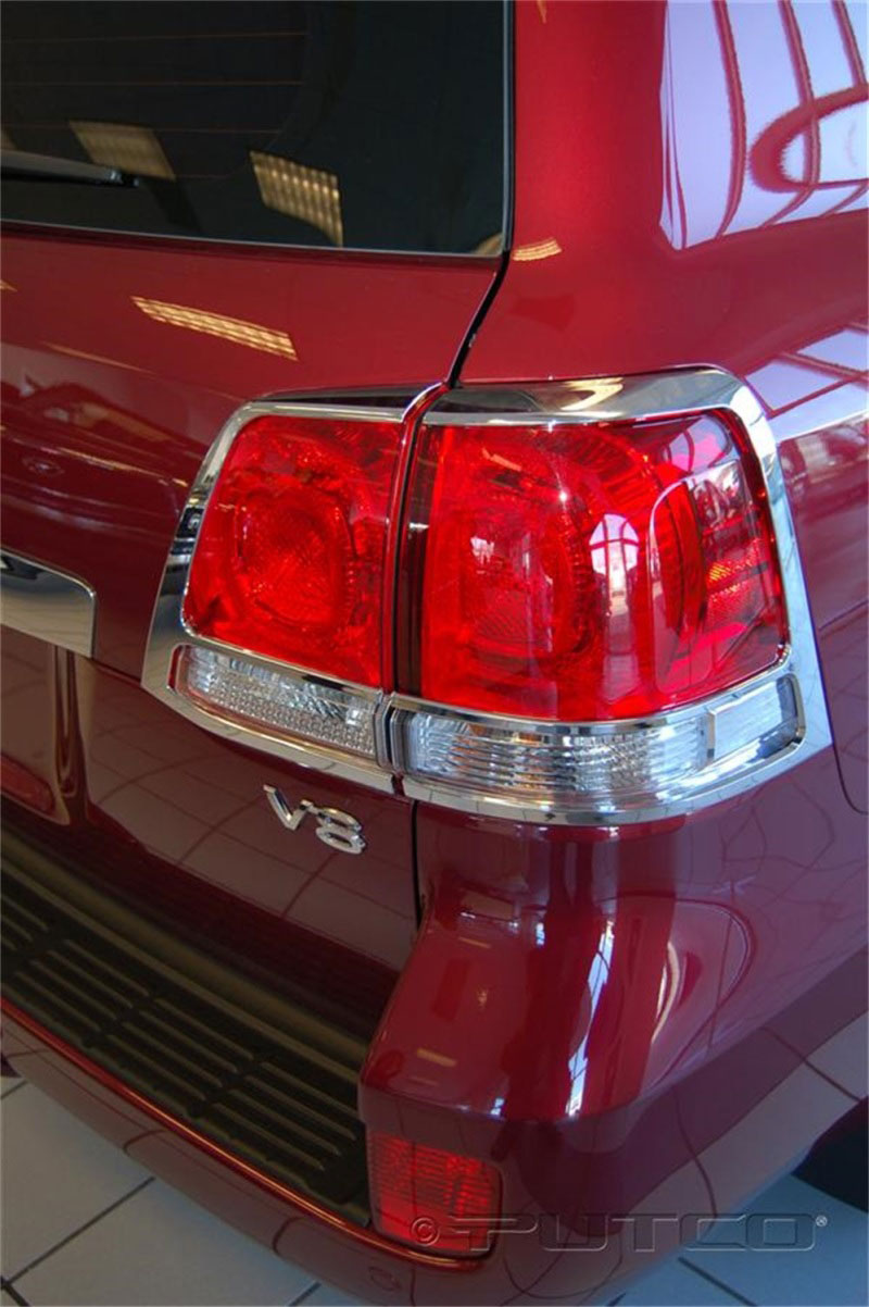 Putco 401872 | 08-10 Toyota Land Cruiser Tail Light Covers; 2008-2010