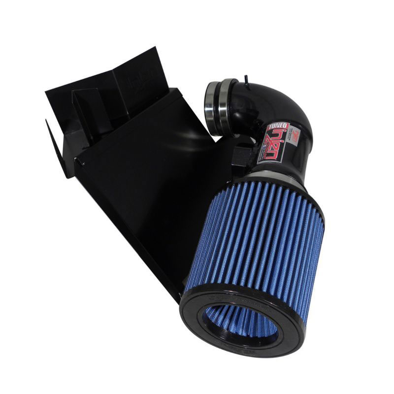 Injen SP1121BLK | Short Ram Intake BMW 328i E90, E92, E93 3.0L 6 Cyl. (Incl. Heat Shield) w/MR Technology, Air Fusion & Ea NanoFiber Dry Filters, Black; 2008-2009