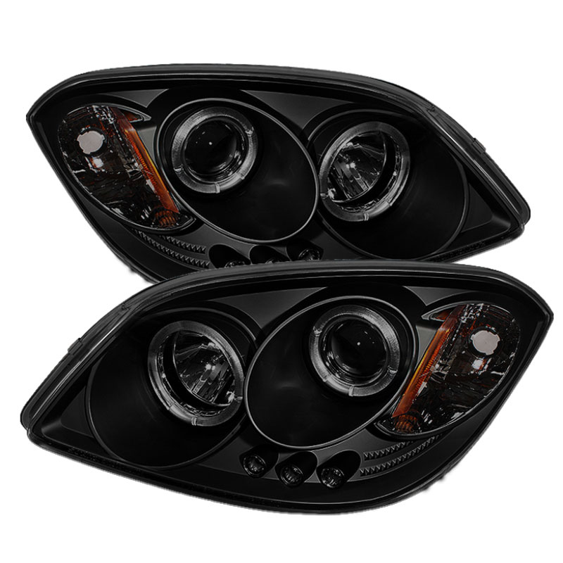 SPYDER 5078285 | Spyder Chevy Cobalt Projector Headlights - LED Halo - LED - Black Smoke - (PRO-YD-CCOB05-HL-BSM); 2005-2010