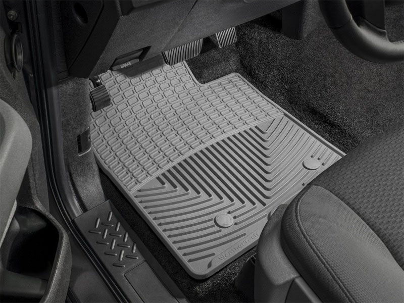 WeatherTech w3grw50gr | Rubber Mats - Front - Grey