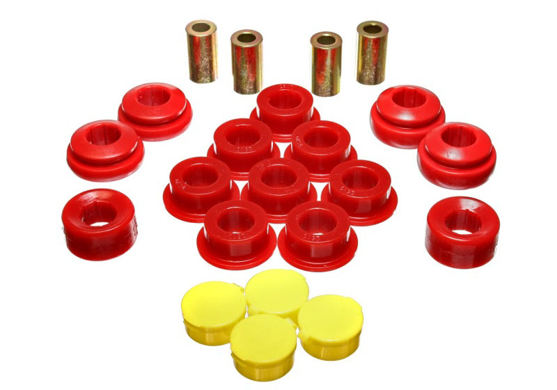 Energy Suspension 16.3117r | 02-04 Acura RSX (includes Type S) Red Rear Control Arm Bushing Set; 2002-2004